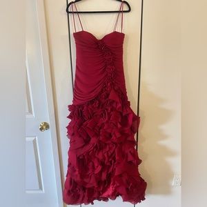 Red Rose Oolala Dress